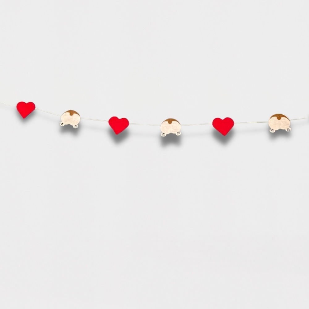 Handmade Corgi Butt Garland​